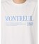 《一部カラーWEB限定/接触冷感/抗菌防臭》MONTREUILレターロゴTEE