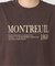 《一部カラーWEB限定/接触冷感/抗菌防臭》MONTREUILレターロゴTEE