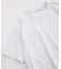 コントラスト クルーネック ポンチTシャツ