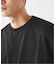 コントラスト クルーネック ポンチTシャツ