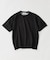 コントラスト クルーネック ポンチTシャツ