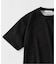 コントラスト クルーネック ポンチTシャツ