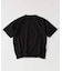 コントラスト クルーネック ポンチTシャツ