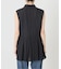 《手洗い可》C/Rボイルタックノースリーブブラウス