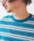 米富繊維 / Yonetomi 別注 ガーメントダイ マルチボーダー Tシャツ