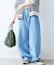 BALLOON FIT DENIM PT