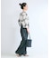 手洗い可 / SHEER CHECK FRILL ブラウス