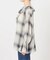 手洗い可 / SHEER CHECK FRILL ブラウス