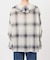 手洗い可 / SHEER CHECK FRILL ブラウス