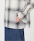 手洗い可 / SHEER CHECK FRILL ブラウス