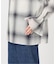 手洗い可 / SHEER CHECK FRILL ブラウス