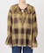 手洗い可 / SHEER CHECK FRILL ブラウス