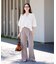 ≪洗える / 追加≫裏天竺 キーネックプルオーバー