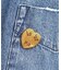 WIFFLE / ウィッフル HEART BROOCH ブローチ