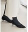 3.5cmレースアップパンプス