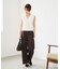 3.5cmレースアップパンプス