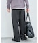 オーバースリーピングパンツ ストライプアソート