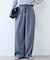 オーバースリーピングパンツ ストライプアソート