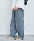 オーバースリーピングパンツ ストライプアソート