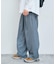 オーバースリーピングパンツ ストライプアソート
