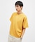 リネン ライク ダブル フェイス Tシャツ