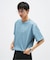リネン ライク ダブル フェイス Tシャツ