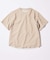 リネン ライク ダブル フェイス Tシャツ