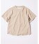 リネン ライク ダブル フェイス Tシャツ