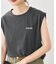 バックロゴプリントフレンチT