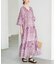 India Ikat ワンピース