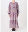 India Ikat ワンピース
