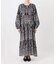 India Ikat ワンピース