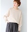 ANTS & ELEPHANTS 2TONE スウェットライクプルオーバー