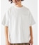 ミニ裏毛 コントラストカラー カットオフTシャツ