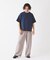 ミニ裏毛 コントラストカラー カットオフTシャツ