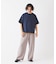 ミニ裏毛 コントラストカラー カットオフTシャツ