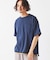 ミニ裏毛 コントラストカラー カットオフTシャツ