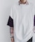 【RE-PURPOSE / リパーパス】 bicolor tee：Tシャツ