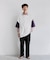【RE-PURPOSE / リパーパス】 bicolor tee：Tシャツ