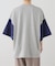 【RE-PURPOSE / リパーパス】 bicolor tee：Tシャツ