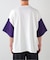 【RE-PURPOSE / リパーパス】 bicolor tee：Tシャツ