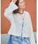 a&m ハシゴレースリボンブラウス