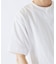 ブロック インレイ 1ボタン ヘンリーネック Tシャツ