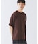 ブロック インレイ 1ボタン ヘンリーネック Tシャツ
