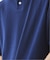 ブロック インレイ 1ボタン ヘンリーネック Tシャツ