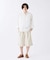 JAMES FABRIC コットンリネン ガーメントダイ シャツ