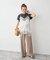 バックロゴTシャツ