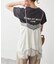 バックロゴTシャツ