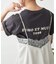 バックロゴTシャツ