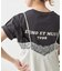 バックロゴTシャツ